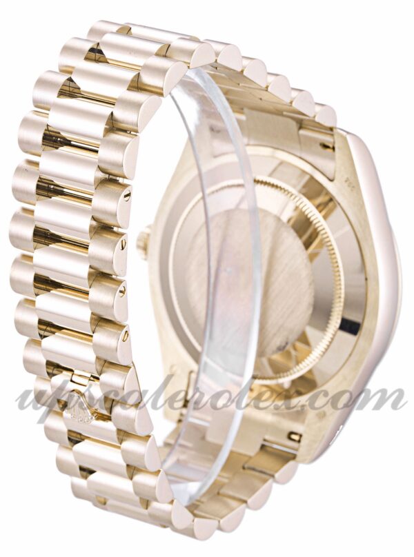 Masculino Rolex Day-Date II Movimento Automático Black Dial 218235 41 MM Estojo - Image 3