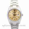 Mens Rolex Datejust 16013 36 MM Caixa Champagne Dial Movimento automático