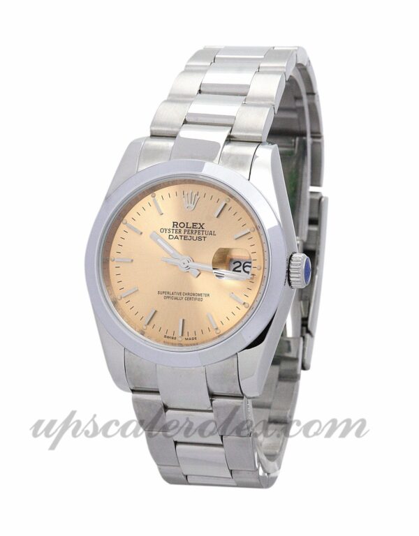 Mens Rolex Datejust 16013 36 MM Caixa Champagne Dial Movimento automático - Image 2