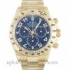 Caixa masculina Rolex Daytona 116528 40 mm Movimento automático Mostrador azul