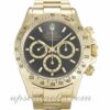 Homens Rolex Daytona 16528 caixa 40 mm Movimento automático mostrador preto