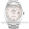 Estojo masculino Rolex Day-Date 118209 36 MM Movimento automático madrepérola – Mostrador branco