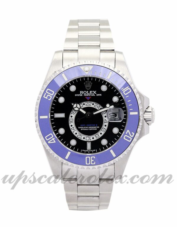 Homens Rolex GMT Master 16720 caixa 40 mm Mostrador preto Movimento automático
