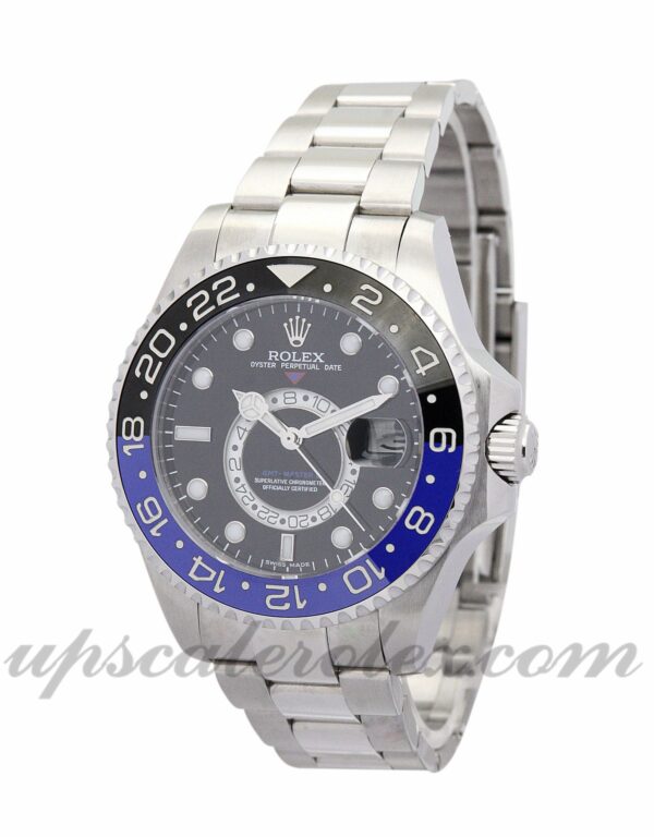 Homens Rolex GMT Master 16720 caixa 40 mm Movimento automático mostrador preto - Image 2