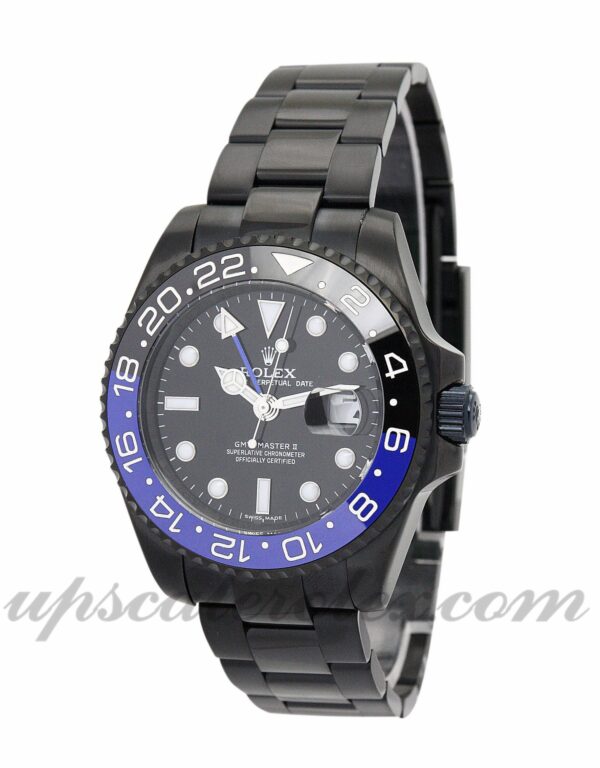 Rolex Men Oyster Perpetual 176200 Movimento Automático Mostrador Preto - Image 2