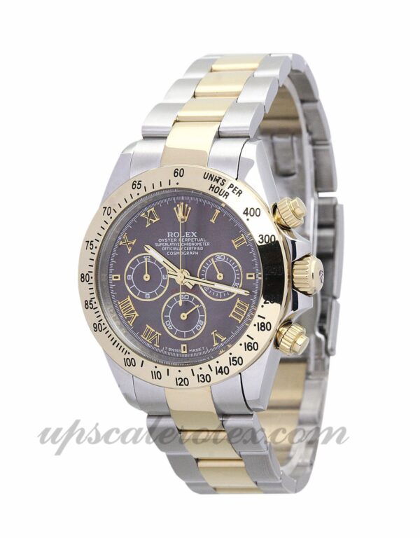 Masculino Rolex Daytona 116523 caixa 40 mm Movimento automático Mostrador marrom escuro - Image 2