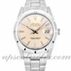 Masculino Rolex Oyster Perpetual Date 15210 caixa 34 mm Movimento automático mostrador prateado