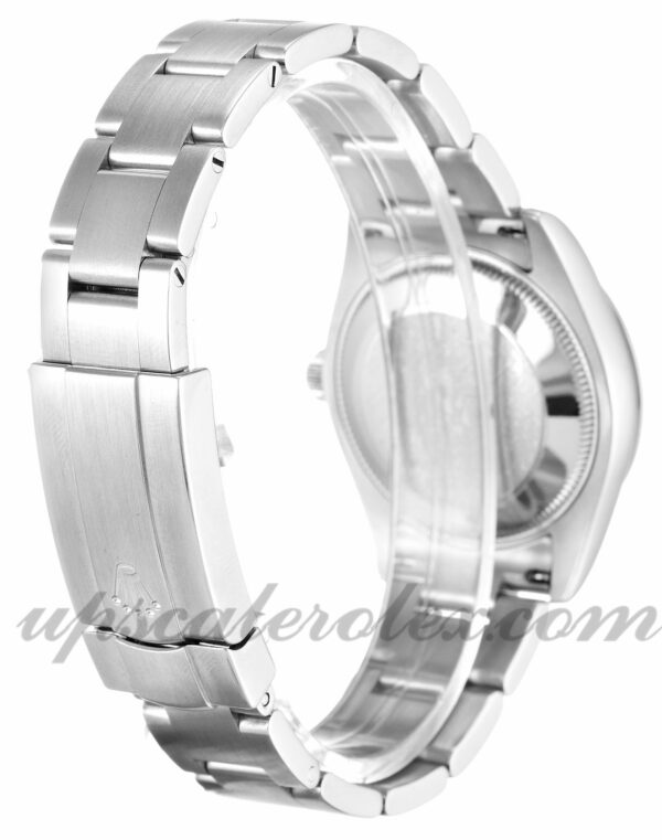 Senhoras Rolex Lady Oyster Perpetual 177234 31mm estojo movimento automático Black Quarter Dial - Image 3