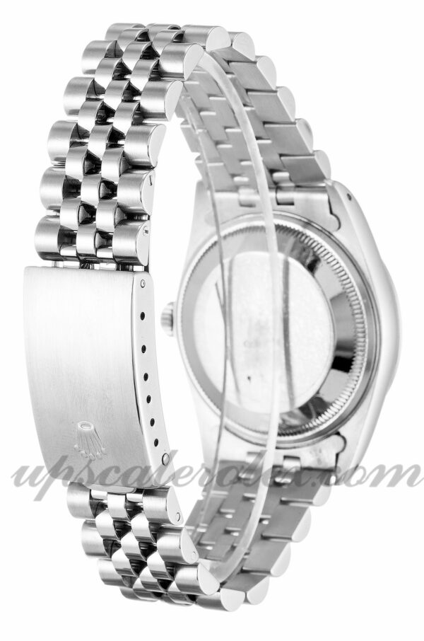 Caixa Unissex Rolex Oyster Perpetual Date 15200 34mm Movimento automático Mostrador branco - Image 3