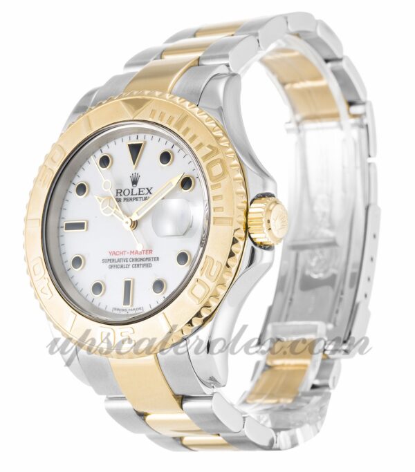 Homens Rolex Yacht-Master 16623 caixa 40 mm Movimento automático Mostrador branco - Image 3