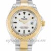 Homens Rolex Yacht-Master 16623 caixa 40 mm Movimento automático Mostrador branco