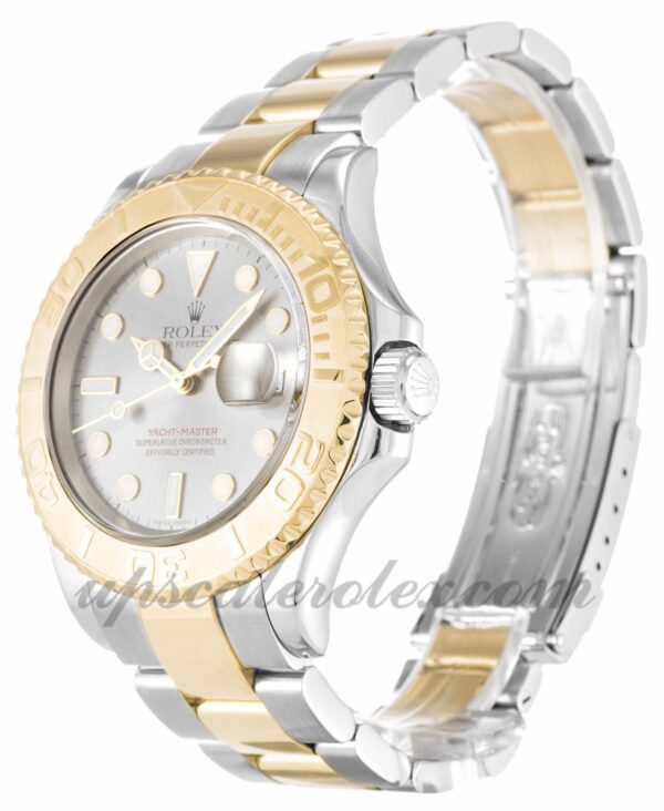 Homens Rolex Yacht-Master 16623 caixa 40 mm Movimento automático mostrador prateado - Image 2