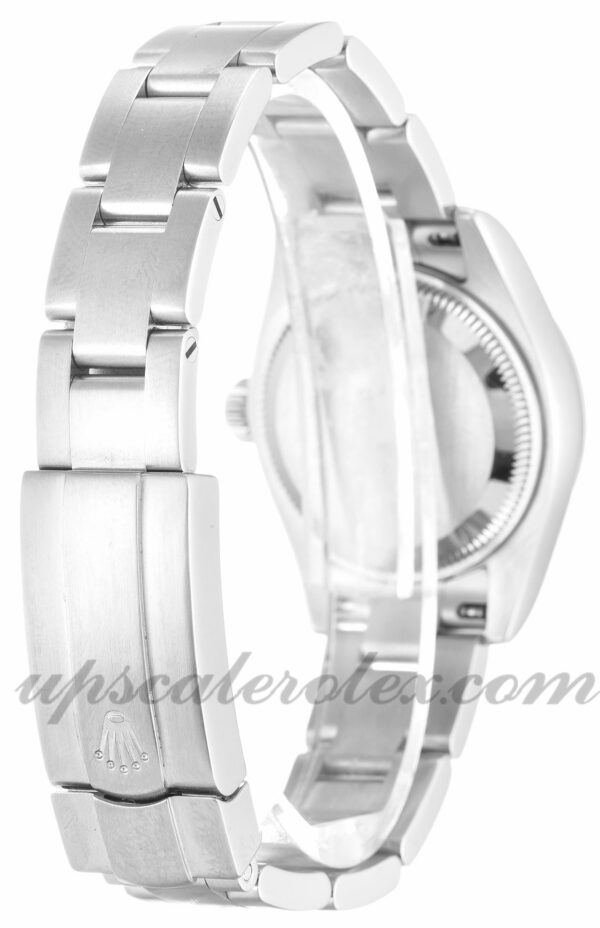 Senhoras Rolex Lady Oyster Perpetual 176234 26 mm caixa movimento automático mostrador branco quarto - Image 3