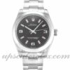 Senhoras Rolex Lady Oyster Perpetual 177200 31mm caso movimento automático Black Quarter Dial