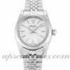 Senhoras Rolex Lady Oyster Perpetual 76094 caixa 26 mm Movimento automático mostrador prateado