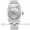 Senhoras Rolex Lady Oyster Perpetual 67180 caixa 26mm Movimento automático mostrador prateado