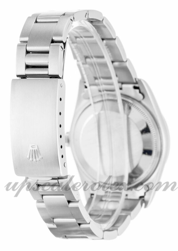 Caixa Unissex Rolex Oyster Perpetual Date 15200 34mm Movimento automático Mostrador branco - Image 3