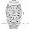 Caixa Unissex Rolex Oyster Perpetual Date 15200 34mm Movimento automático Mostrador branco