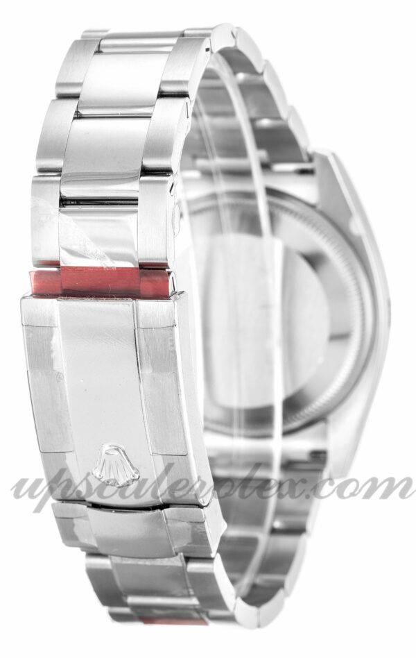 Caixa Unissex Rolex Oyster Perpetual Date 115200 34mm Movimento automático Mostrador branco - Image 3