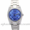 Senhoras Rolex Lady Oyster Perpetual 177200 26mm caso movimento automático mostrador azul