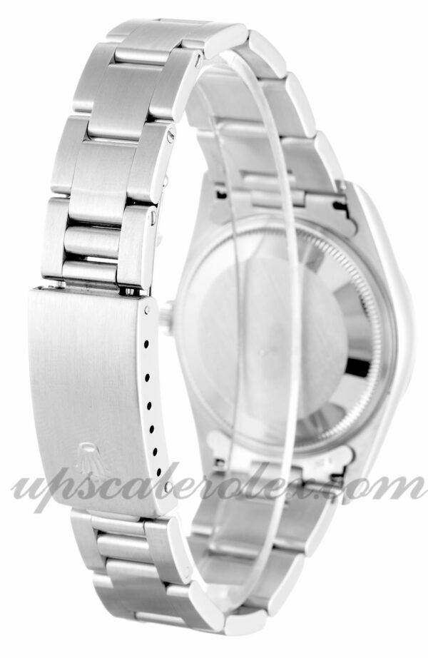 Caixa Unissex Rolex Oyster Perpetual Date 15200 34mm Movimento automático Mostrador salmão - Image 3