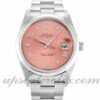 Caixa Unissex Rolex Oyster Perpetual Date 15200 34mm Movimento automático Mostrador salmão