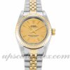 Senhoras Rolex Lady Oyster Perpetual 76193 caixa 24mm Movimento automático mostrador champanhe