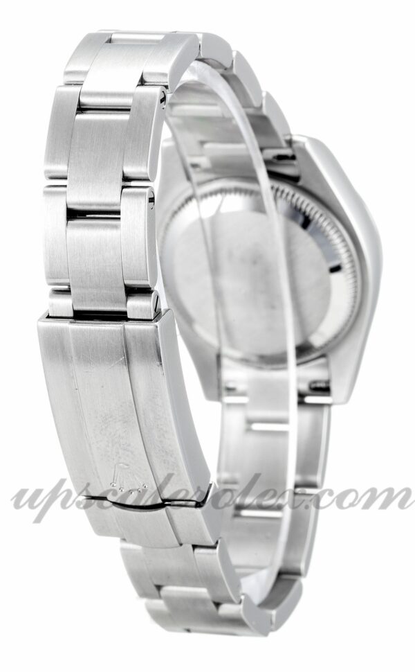 Senhoras Rolex Lady Oyster Perpetual 176200 26mm caso movimento automático Black Quarter Dial - Image 3