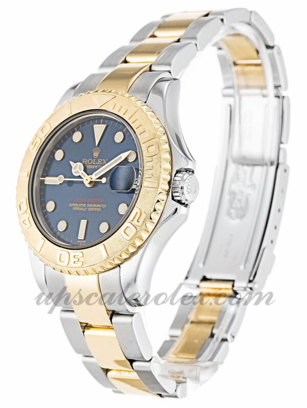 Caixa Unissex Rolex Yacht-Master 168623M 35 M Movimento Automático Mostrador Azul - Image 2