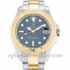 Caixa Unissex Rolex Yacht-Master 168623M 35 M Movimento Automático Mostrador Azul