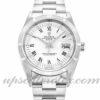 Caixa Unissex Rolex Oyster Perpetual Date 15210 34 mm Movimento automático Mostrador branco