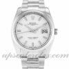 Rolex Oyster Perpetual Date Unisex 115200 34 mm Mostrador branco