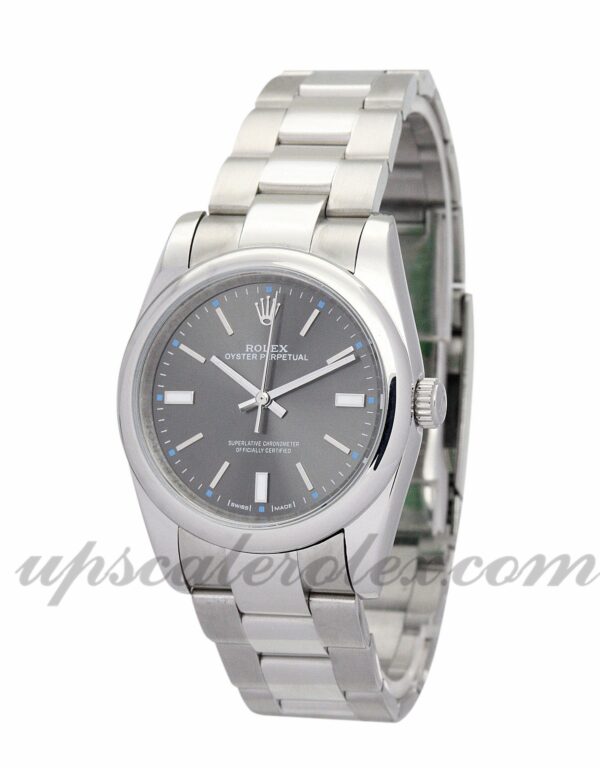 Senhoras Rolex Lady Oyster Perpetual 177200 31 mm caixa Movimento automático mostrador preto - Image 2