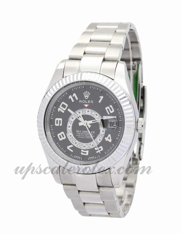 Masculino Rolex Sky-Dweller 326938 caixa 42 mm Movimento automático Mostrador preto - Image 2