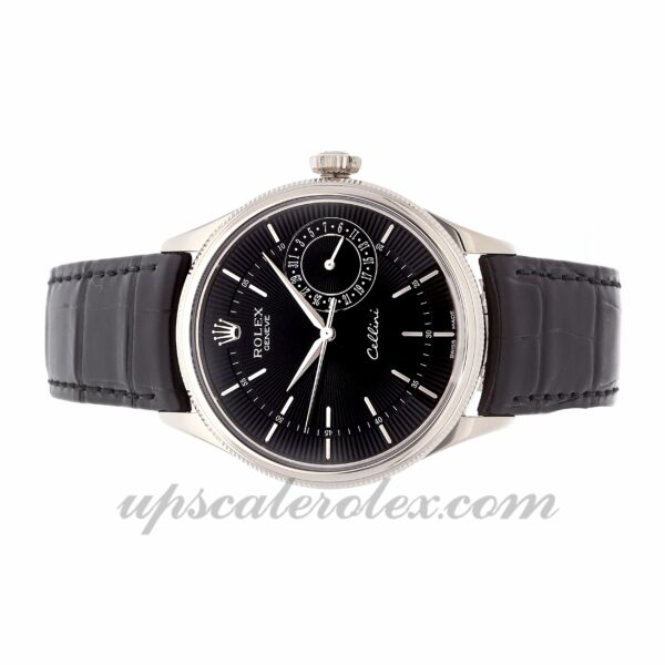 Masculino Rolex Cellini Date 50519 39 mm Caixa Movimento mecânico (automático) Mostrador preto - Image 2