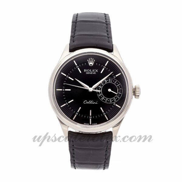 Masculino Rolex Cellini Date 50519 39 mm Caixa Movimento mecânico (automático) Mostrador preto