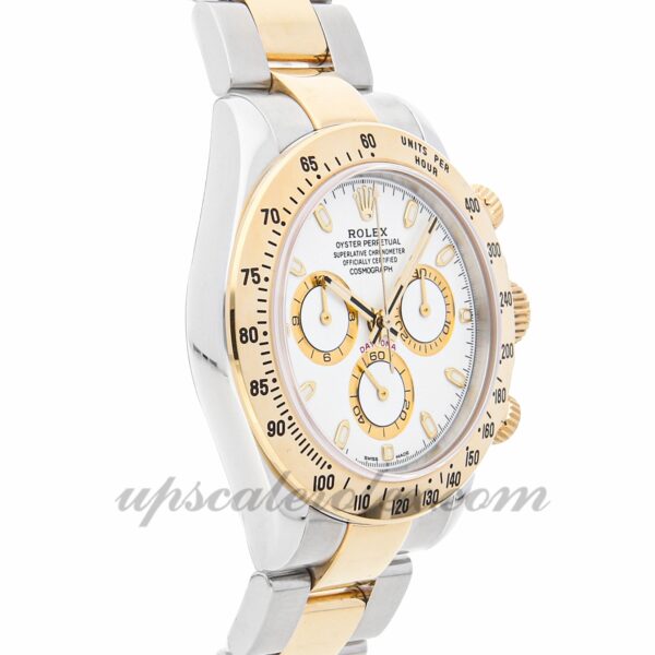 Masculino Rolex Daytona 116523 caixa 40 mm Movimento mecânico (automático) Mostrador branco - Image 4