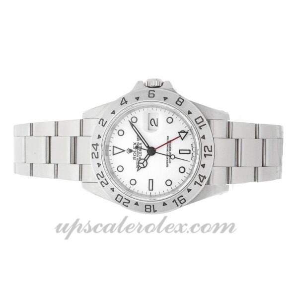 Masculino Rolex Explorer Ii 16570 caixa 40 mm Movimento mecânico (automático) Mostrador branco - Image 2