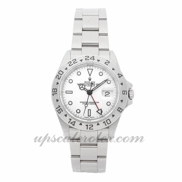 Masculino Rolex Explorer Ii 16570 caixa 40 mm Movimento mecânico (automático) Mostrador branco