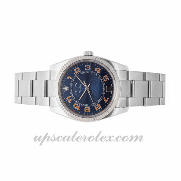 Masculino Rolex Air-king 114234 34 mm Caixa mecânica (automático) Movimento mostrador azul - Image 2