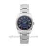 Masculino Rolex Air-king 114234 34 mm Caixa mecânica (automático) Movimento mostrador azul