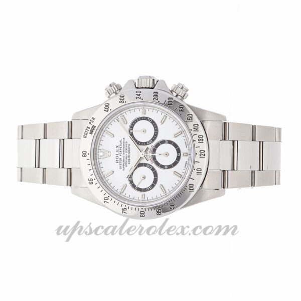 Caixa masculina Rolex Daytona 16520 40 mm Movimento mecânico (automático) Mostrador branco - Image 2