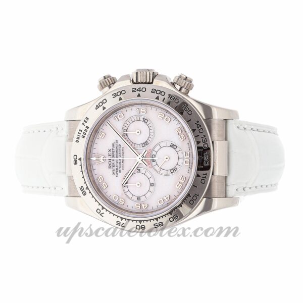 Os melhores relógios falsos femininos Rolex Daytona 11651 Caixa 40mm Movimento mecânico (automático) Mostrador rosa - Image 2