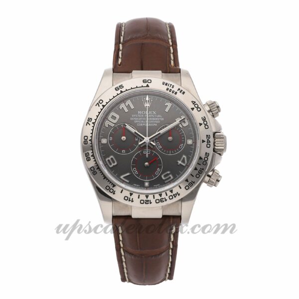 Masculino Rolex Daytona 116519 caixa 40 mm Movimento mecânico (automático) Mostrador cinza ardósia