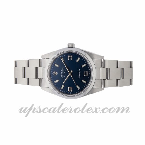 Senhoras Rolex Air King 14000 34 mm caixa mecânica (automático) com movimento mostrador azul - Image 2