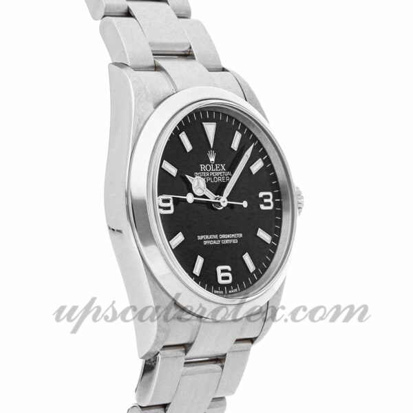 Caixa masculina Rolex Explorer 114270 36 mm Movimento mecânico (automático) Mostrador preto - Image 4