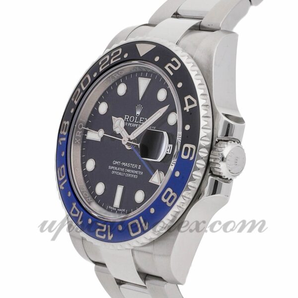 Caixa masculina Rolex Gmt-master Ii 116710blnr 40 mm Movimento mecânico (automático) Mostrador preto - Image 3