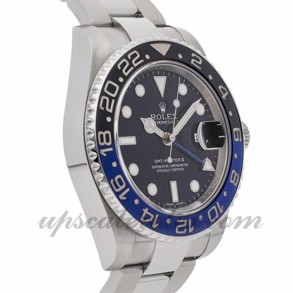 Caixa masculina Rolex Gmt-master Ii 116710blnr 40 mm Movimento mecânico (automático) Mostrador preto - Image 4