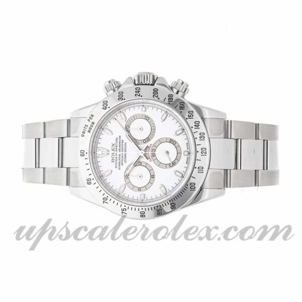 Masculino Rolex Daytona 116520 caixa 40 mm Movimento mecânico (automático) Mostrador branco - Image 2