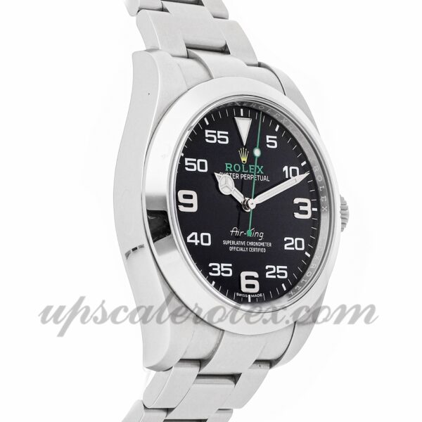 Men Rolex Air-king 116900 Movimento mecânico (automático) Mostrador preto Caixa de 40 mm - Image 4